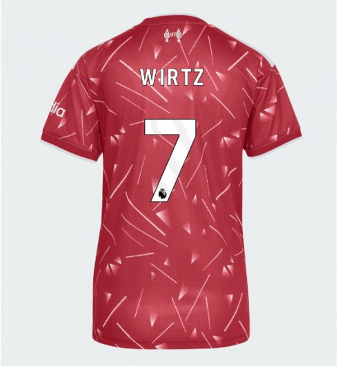 Liverpool Florian Wirtz #7 Kotipaita Naisten 2026-27 Lyhythihainen Liverpool Florian Wirtz #7 Kotipaita Naisten 2026-27 Lyhythihainen